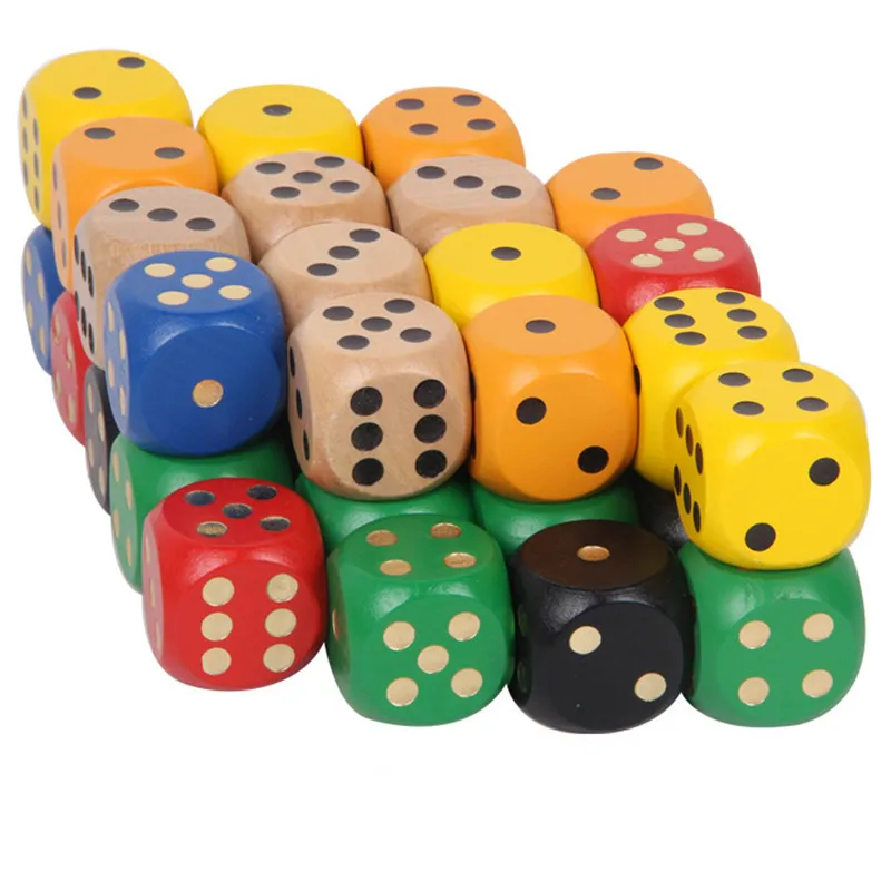 Gros Dés en Bois x5 – Image 5
