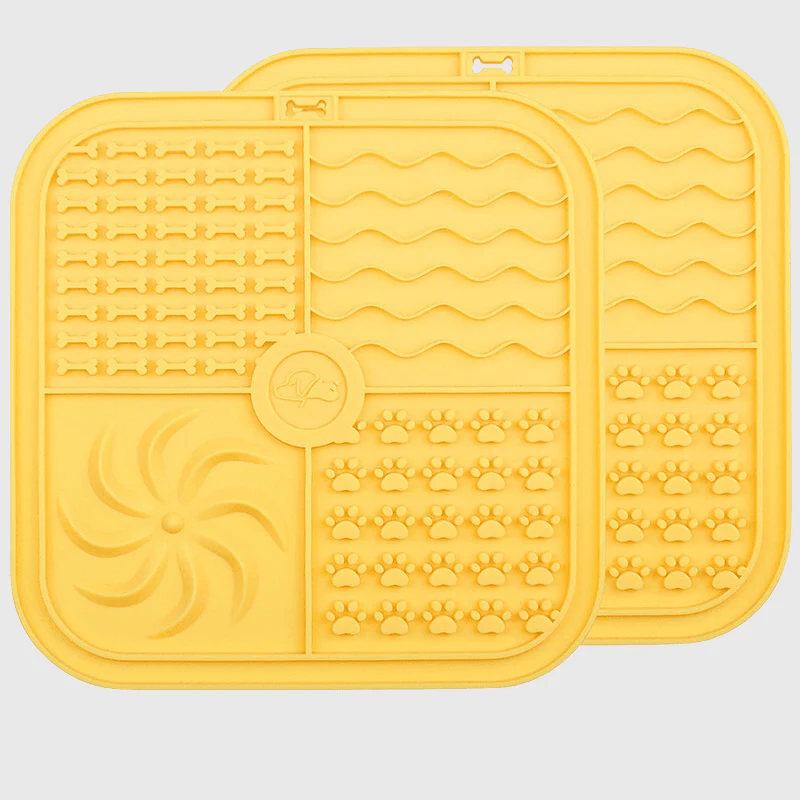 Tapis de lechage chien grand carré – Image 9