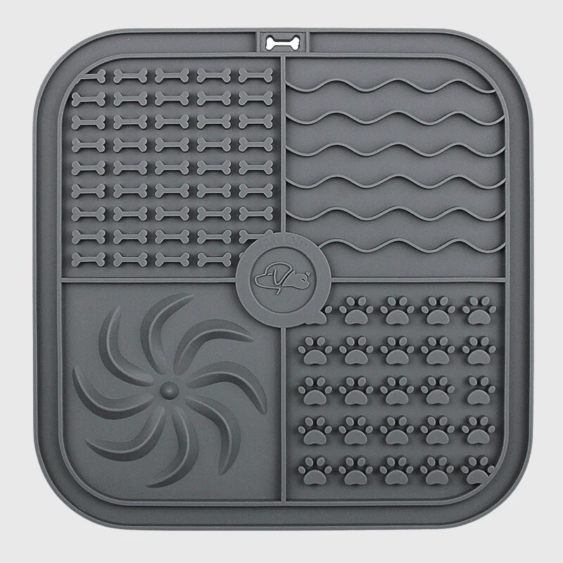 Tapis de lechage chien grand carré – Image 6