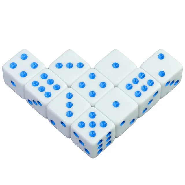 Dés de Jeux Blancs – Image 9