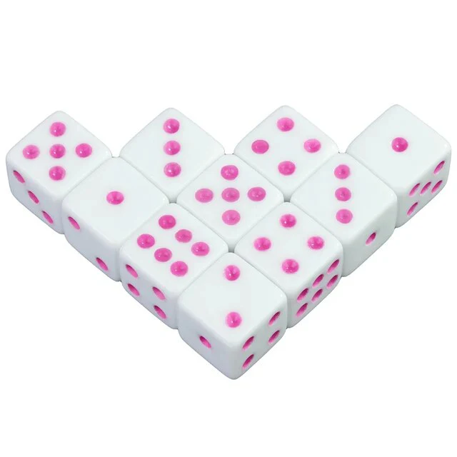Dés de Jeux Blancs – Image 4