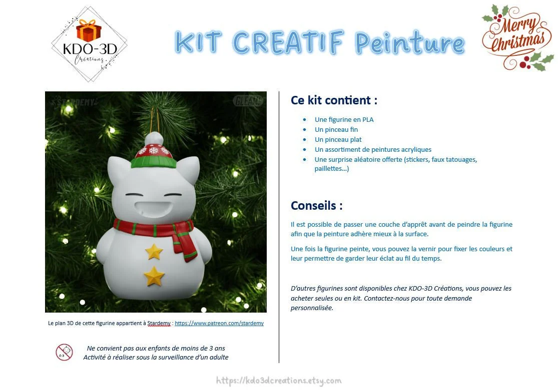 Boule de Noël Ronflex à Peindre - Décoration DIY pour Sapin Pokémon – Image 5