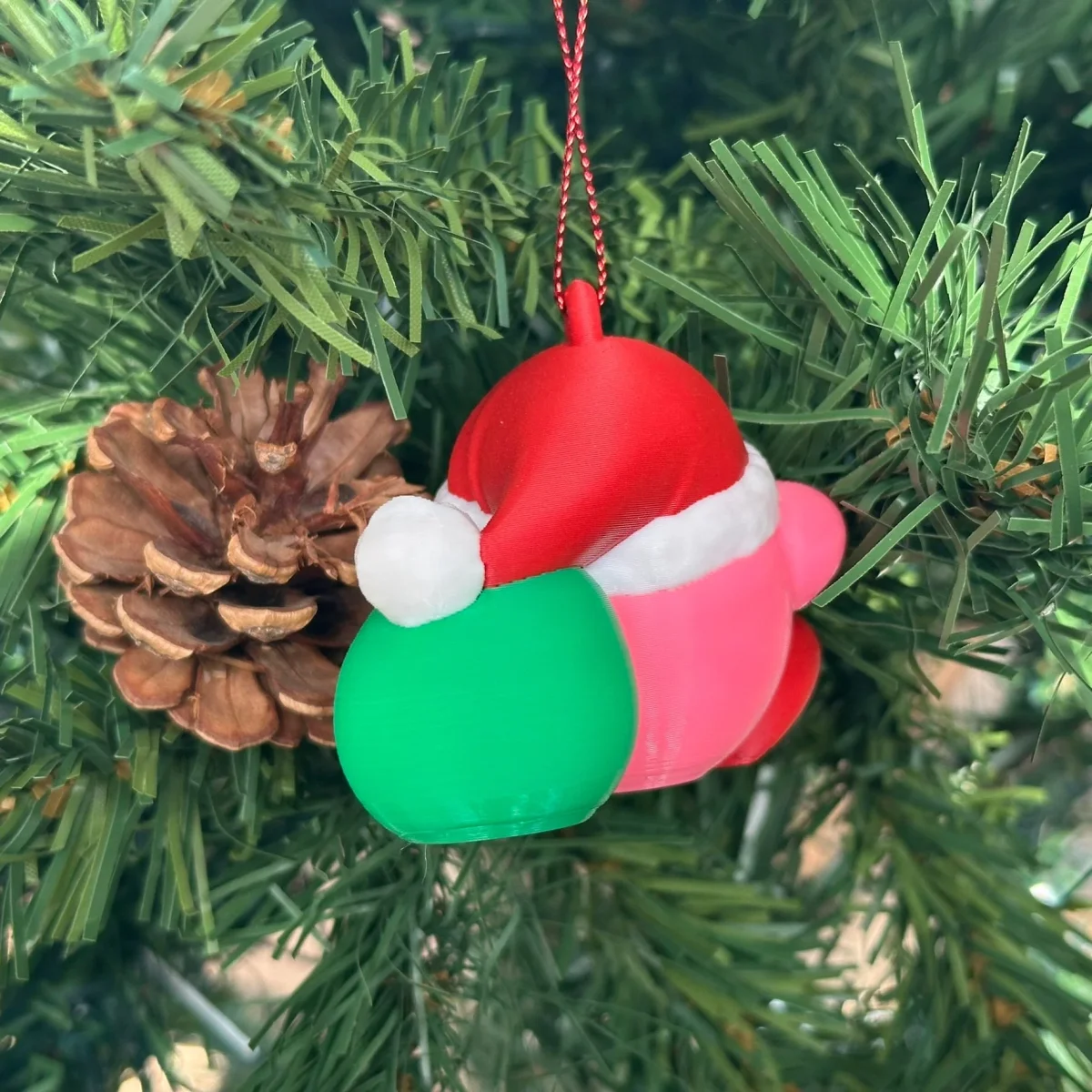 Boule de Noël Kirby, décoration de sapin de Noël Kirby – Image 3