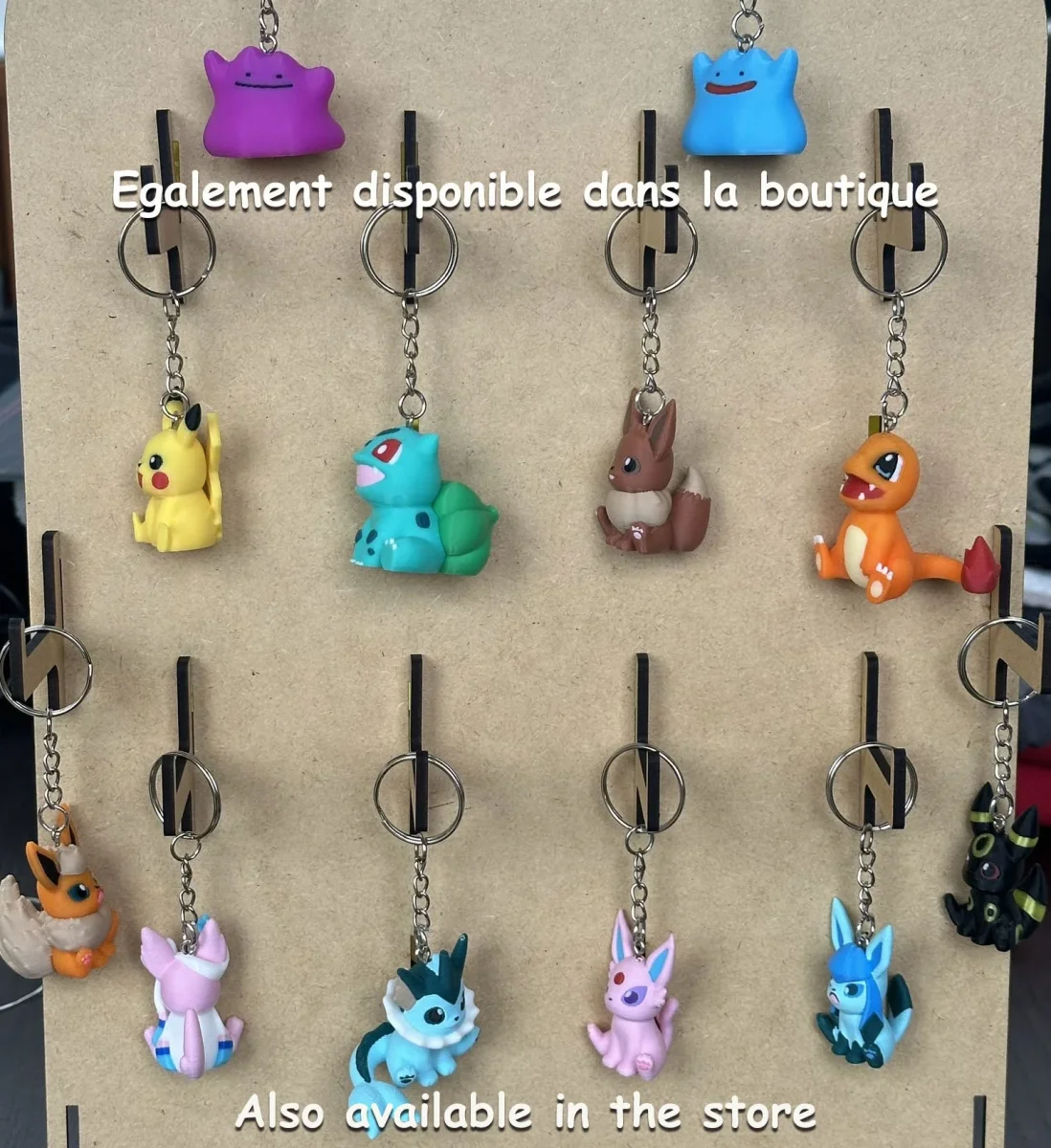 Porte-clés 3D Bulbizarre Pokémon, Pokémon Bulbasaur Keychain – Image 5