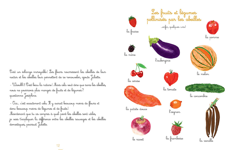 Livre Le jardin de Juliette et Joséphine « L’Abeille » – Image 2